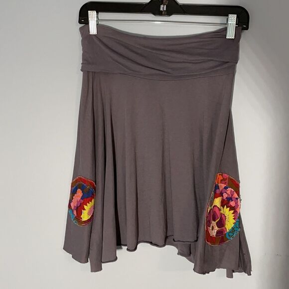 Magical Scraps Handmade Pull On Skirt Medium - Picture 3 of 6
